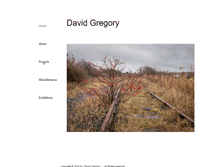 Tablet Screenshot of david-gregory.co.uk